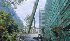 中联重科起重机成功吊装又一世界级风电项目首台风机