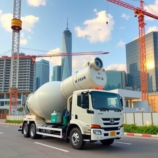 广州白云区首批三一氢能源搅拌车投入运营！(图2)