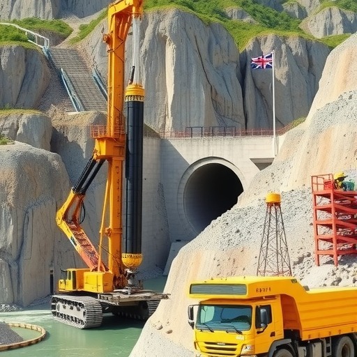 铁建重工全电脑三臂凿岩台车助力抽水蓄能电站建设(图2) 铁建重工全电脑三臂凿岩台车助力抽水蓄能电站建设(图2)
