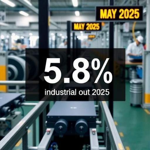 【数据发布】2025年5月份规模以上工业增加值增长5.8%