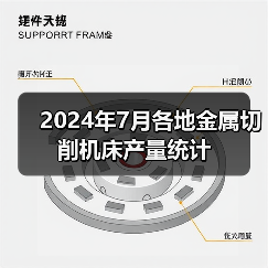 2024年7月各地金属切削机床产量统计（图2）