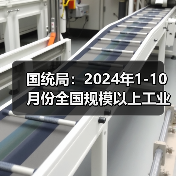 国统局：2024年1-10月份全国规模以上工业企业利润下降4.3%（图2）
