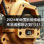 2024年中国智能传感器市场规模将达到1551.2亿元（图3）