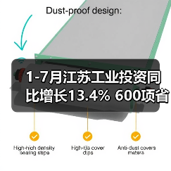 1-7月江苏工业投资同比增长13.4% 600项省级重大工业项目超序时推进（图2）
