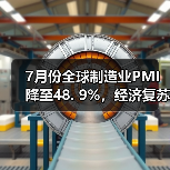 7月份全球制造业PMI降至48. 9%,经济复苏动力继续趋弱(图2) 7月份全球制造业PMI降至48. 9%,经济复苏动力继续趋弱(图2)