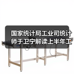 国家统计局工业司统计师于卫宁解读上半年工业企业利润数据（图4）