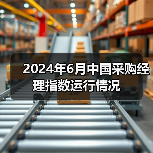 2024年6月中国采购经理指数运行情况