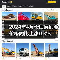 2024年4月份居民消费价格同比上涨0.3%（图2）