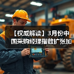 【权威解读】3月份中国采购经理指数扩张加快
