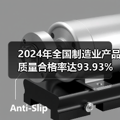 2024年全国制造业产品质量合格率达93.93%（图3）