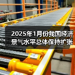 2025年1月份我国经济景气水平总体保持扩张（图2）