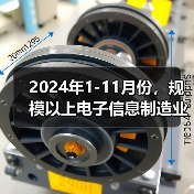 2024年1-11月份，规模以上电子信息制造业实现营业收入14.45万亿元（图3）