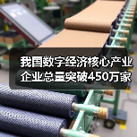 我国数字经济核心产业企业总量突破450万家（图4）