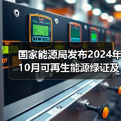国家能源局发布2024年10月可再生能源绿证及全社会用电量数据（图3）