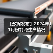 【数据发布】2024年11月份能源生产情况（图3）