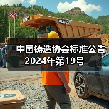 中国铸造协会标准公告 2024年第19号