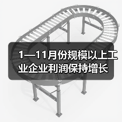 1—11月份规模以上工业企业利润保持增长（图3）