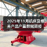 2025年11月机床及相关产品产量数据简报（图4）