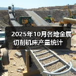 2025年10月各地金属切削机床产量统计（图4）